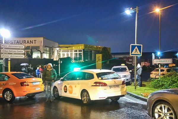 Le nouveau blocage des taxis