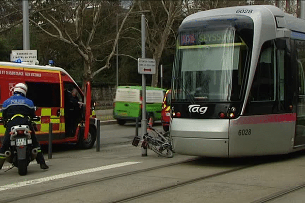 Accident de tram à Grenoble 