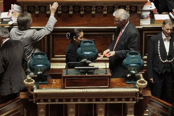 Un vote au Sénat illustration