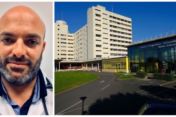 Thomas Delomas, chef de service des urgences de l'hôpital Mémorial de Saint-Lô