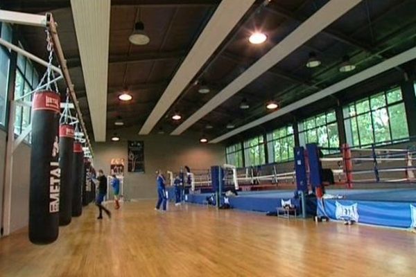 La salle de boxe du CREPS à Toulouse