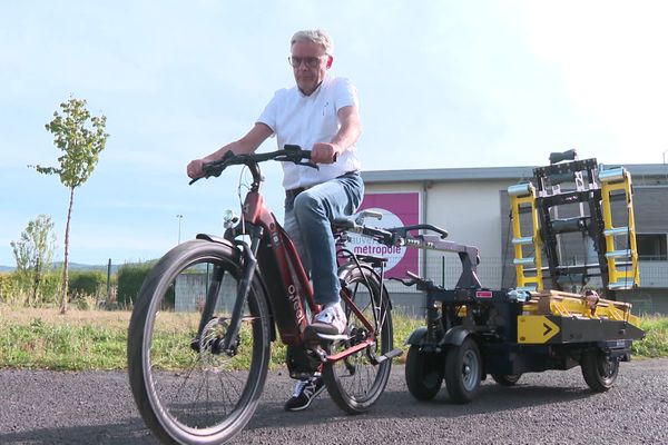 Pour certains artisans, le vélo-cargo représente une alternative aux utilitaires.