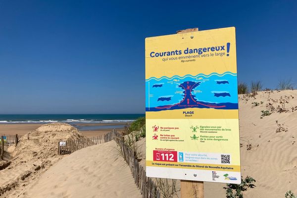 Campagne d'affichage pour alerter sur les  dangers des baïnes