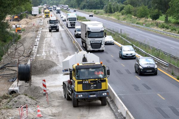 L'A61, qui est la route de la mer pour les Toulousains, est empruntée par près de 80 000 véhicules par jour en période estivale.