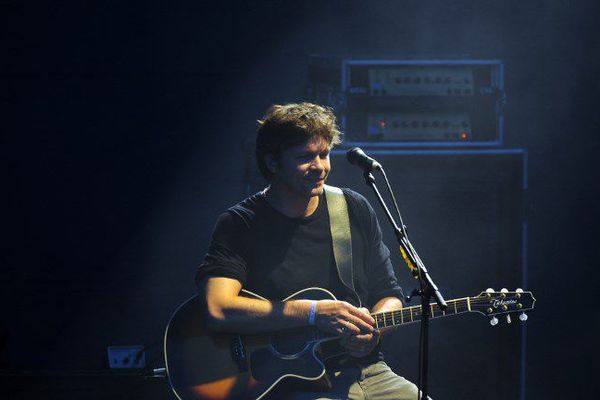 Bertrand Cantat aux Francofolies de La Rochelle, en juillet 2014.