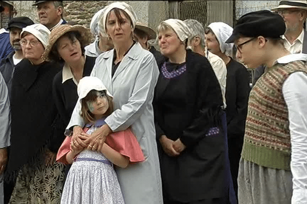 L'Agora, le centre socioculturel de Guilers, a monté un spectacle sur le débarquement de 5000 soldats américains à Brest en 1917.