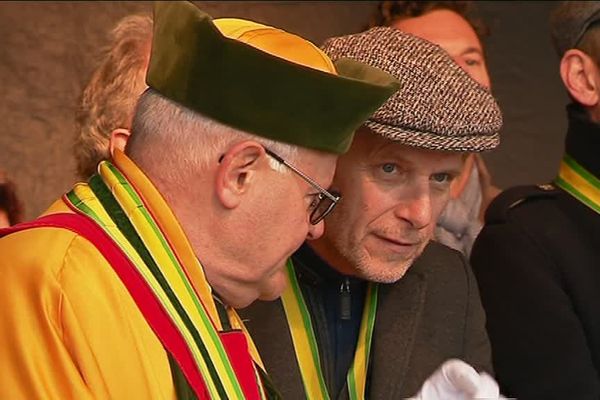 Charles Berling a présidé la 70e fête des vins de Chablis.