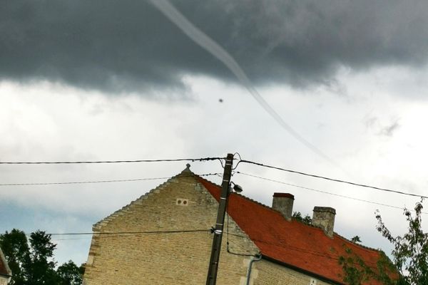 Un tuba a été observé à Ernes dans le Calvados dimanche 16 août 