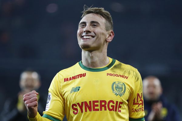 Valentin Rongier, le capitaine du FC Nantes, le 13  février 2019