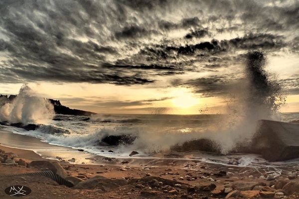 Merci à Max Letofeu pour cette photo de la côte lorientaise.