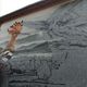 Une huppe fasciée a fait son apparition sur le mur du village de Cayres, en Haute-Loire.