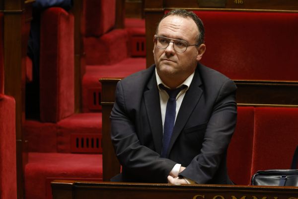 Damien Abad, député Renaissance de l'Ain, à l'Assemblée nationale, le 11 octobre 2022.