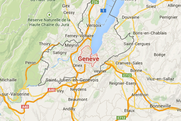 Carte Genève 