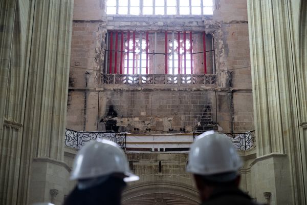 La cathédrale de Nantes n'ouvrira pas ses portes cet hiver comme prévu, mais en septembre 2025.