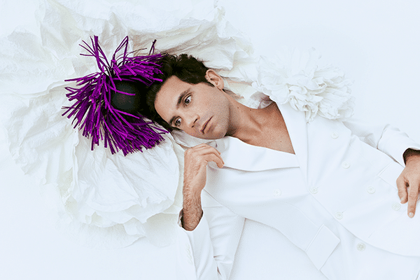 L'artiste Mika sur la scène du Printemps de Bourges le mercredi 24 avril