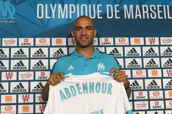 Le défenseur de l'OM , Aymen Abdennour