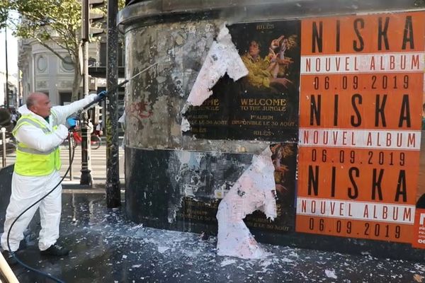 VIDEO. Tags, publicité illégale, graffitis : la mairie de Paris sort les grands moyens