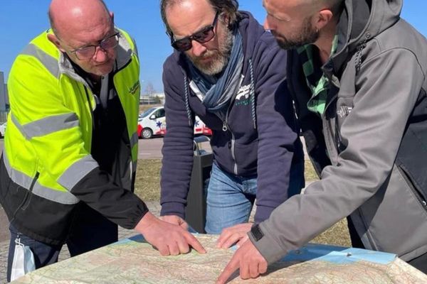 Le convoi ambulanciers est parti de Nantes le 10 mars 2022 pour l'Ukraine