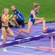 Alice Finot lors de la finale du 3000 m steeple des JO de Paris. Août 2024