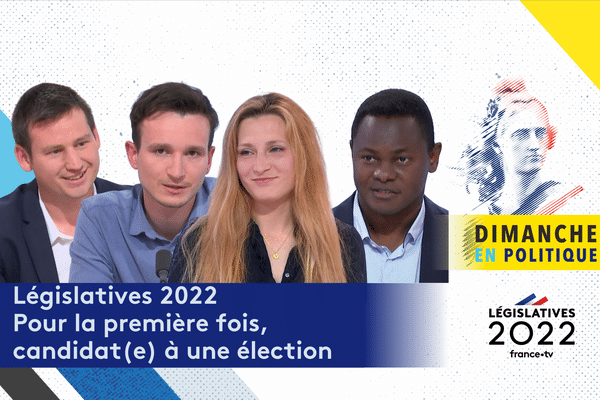 Dimanche en politique réunit des étudiants, hospitalier, salarié agricole qui ont un point commun : ils se présentent tous aux élections législatives pour la première fois.