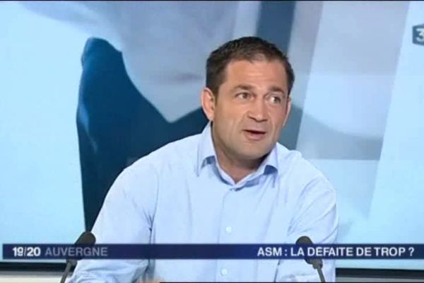 Franck Azéma, le 14 juin 2015, dans le journal des sports de France 3 Auvergne