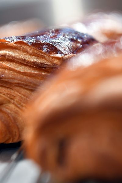 Une carte de France précise de l'utilisation des termes chocolatine et pain au chocolat, désignant la même viennoiserie.