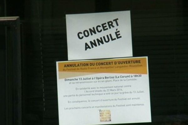 Le festival de Radio France touché par le conflit des intermittents : son concert d'ouverture, ce dimanche, est annulé.
