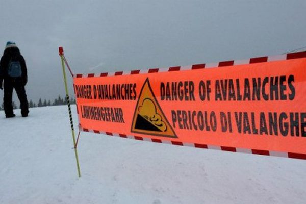 Alerte orange "avalanches" dans les Alpes-Maritimes.