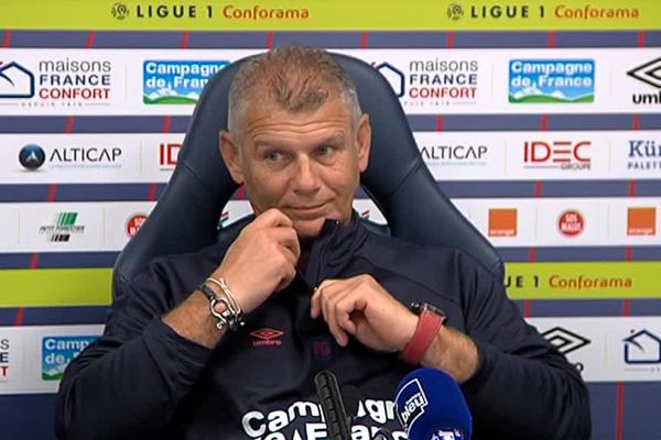 Patrice Garande, l'entraîneur du Stade Malherbe de Caen