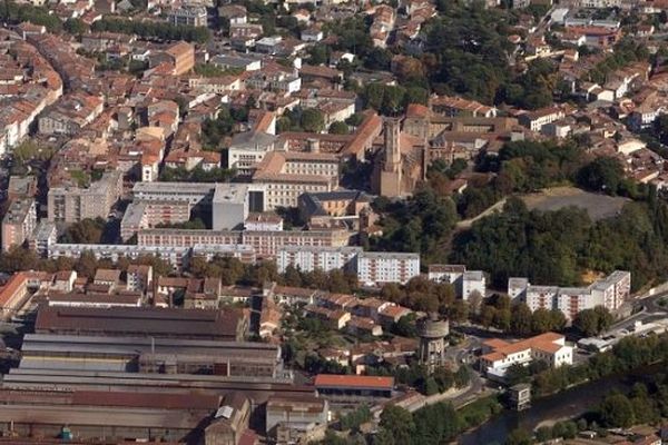 Pamiers, la plus grande aire urbaine de l'Ariège.