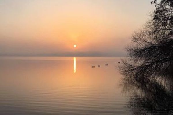 Lever de soleil en Gironde