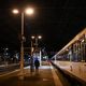 Le train de nuit Paris-Nice, lors de son escale à Lyon le 21 mai 2021.