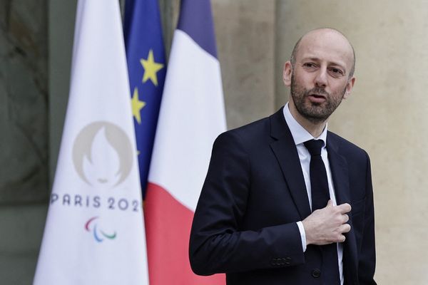 Stanislas Guerini, ministre de la Fonction publique, sortant de l'Elysée, le 6 mars 2024.