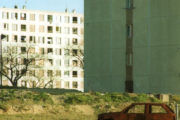 La cité du Plan d'Aou dans le 15e arrondissement de Marseille.