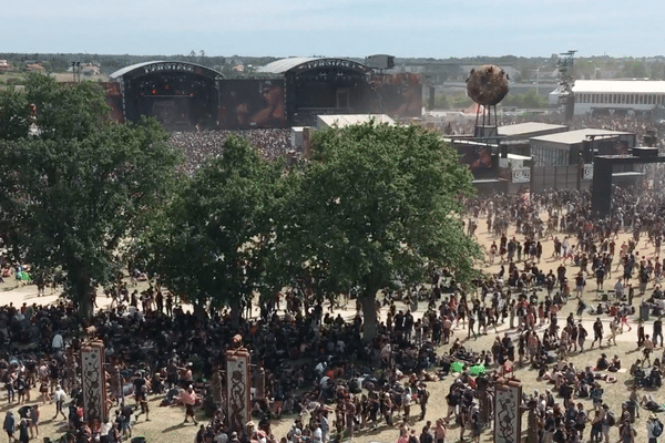 Les MainStages vues de la grande roue