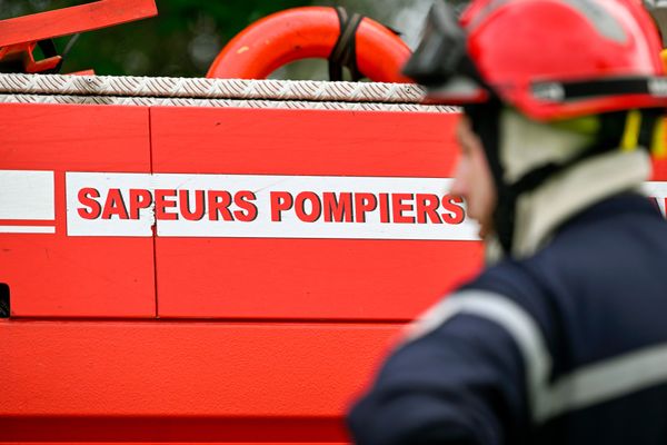 Les sapeurs-pompiers sont intervenus pour un incendie à l'intérieur du tunnel du Fréjus, en Savoie, le 22 mars 2024. (Illustration)