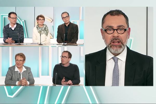 Arnaud François, Danielle Rapoport, Nicolas Roumagne, Claudie Beaubit et Samuel Moreau, invités de Clément Massé dans Disputandum le 19 février 2020