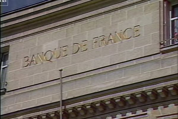 La banque de France de Saint Nazaire en 1986