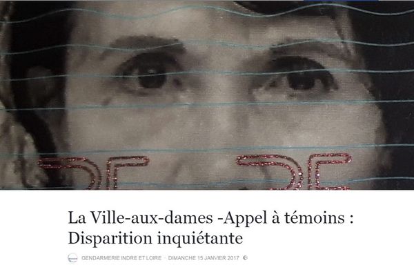 Une habitante de la Ville-aux-Dames, dans l’Indre-et-Loire, est portée disparue depuis dimanche après-midi.