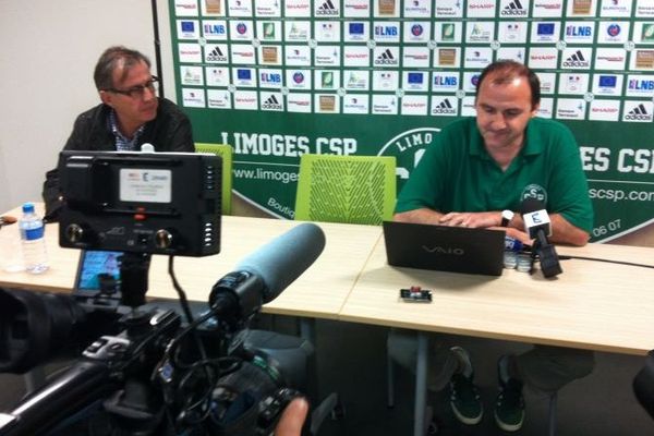 Frédéric Forte annonce que le Csp Limoges rompt le contrat de Giannakis