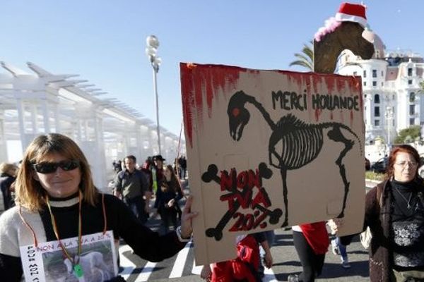 Les opposants à "l'équitaxe" se sont déjà manifestés à plusieurs reprises dans plusieurs villes de France