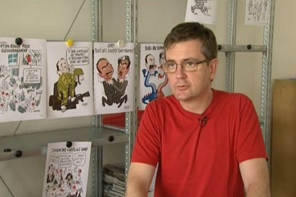 Charb en mai 2012