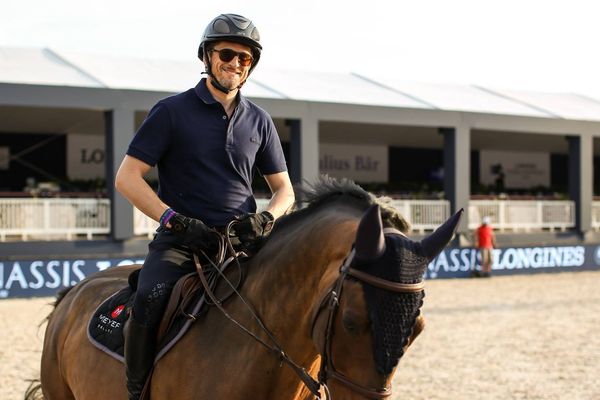 Guillaume Ganet est au Longines Athina Onassis Horse Show.