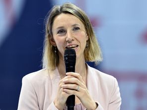 Marie-Amélie Le Fur à Paris le 17 avril 2024.