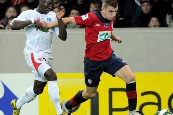 Lucas Digne, un des artisans de la victoire du LOSC