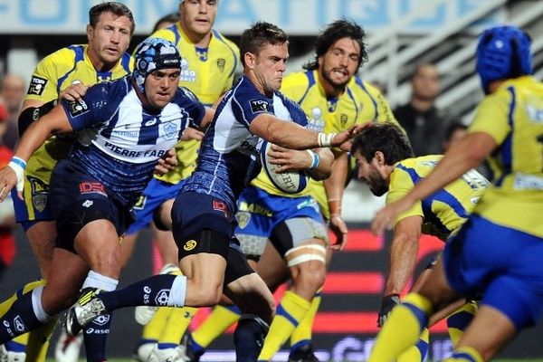 Le demi de mêlée Rory Kockott a contribué à la victoire du Castres Olympique sur l'ASM Clermont Auvergne, le 5 octobre 2012, au Stade Pierre Antoine