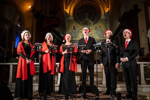 Les Voix Animées A Cappella Ensemble en concert ce dimanche 20 décembre.