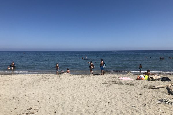 La plage de Moriani Plage, menacée d'érosion