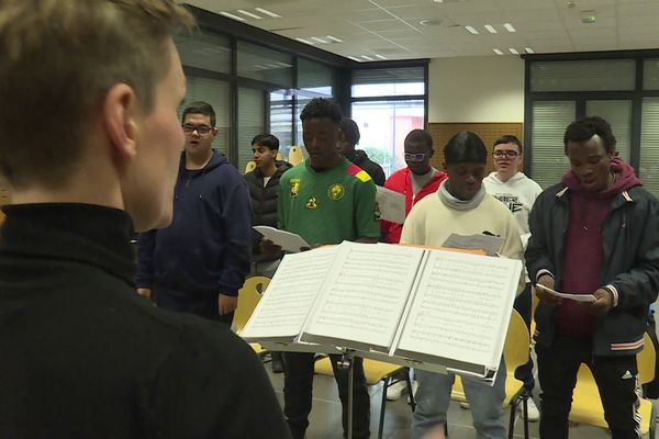 Mission Opéra au lycée professionnel Tony-Garnier de Bron