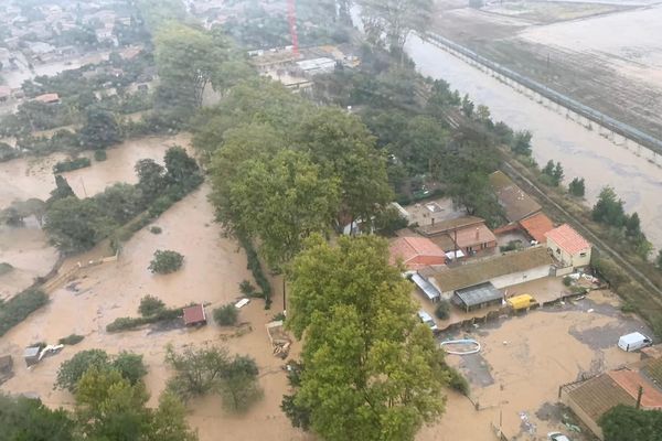 Les inondations d'octobre 2019 dans le Bitérrois